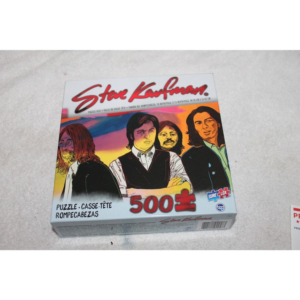 The Beatles 500pc Steve Kauffman w/the band New